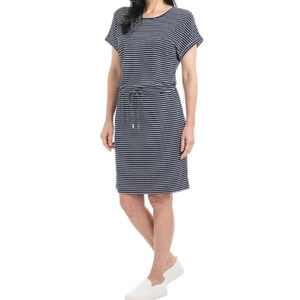 Hilary Radley Women's Dress Nautica Navy Blue Stripe Size XL NWT